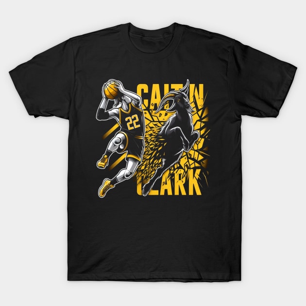 Caitlin Clark 22 T-Shirt by unn4med